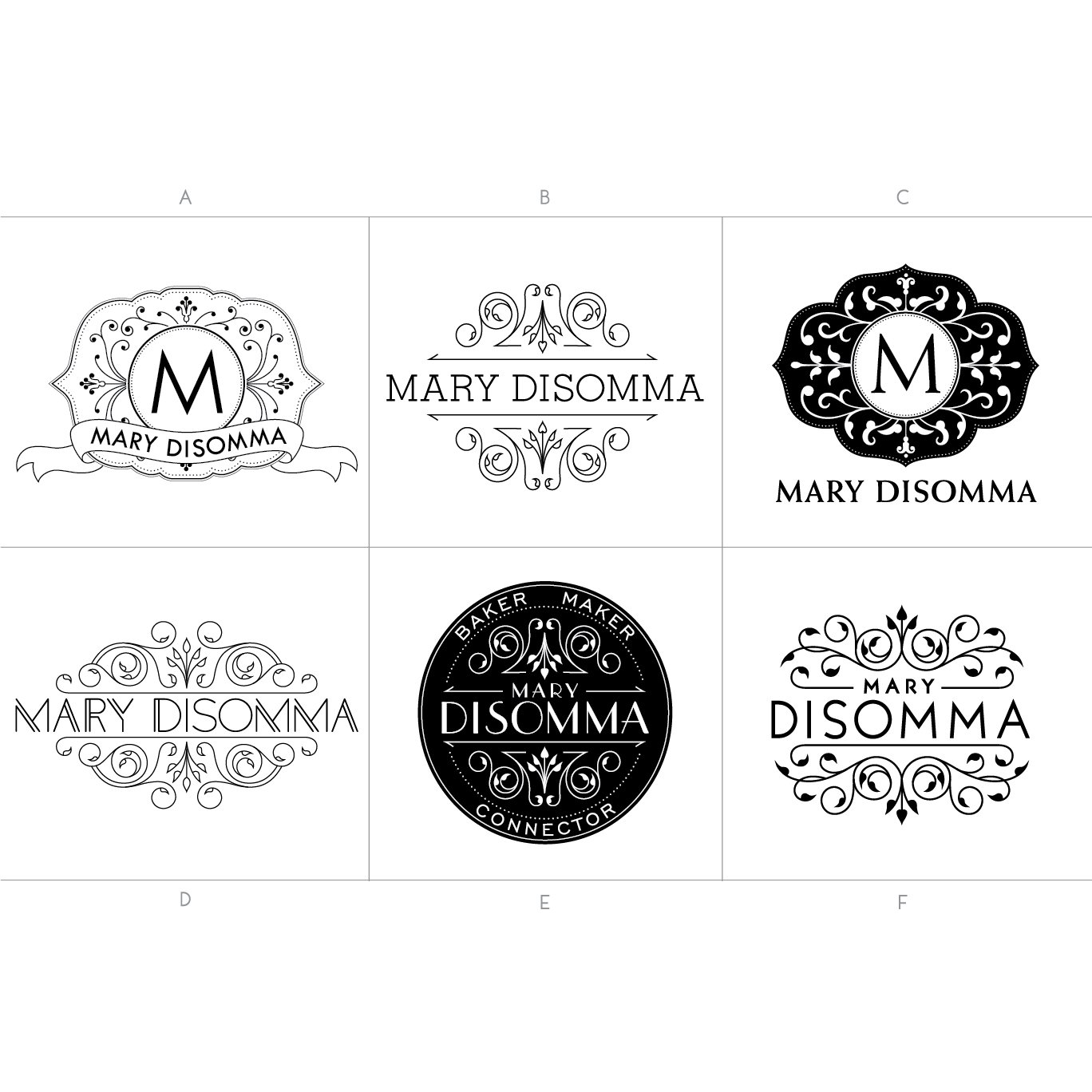 Mary DiSomma Draft Logos