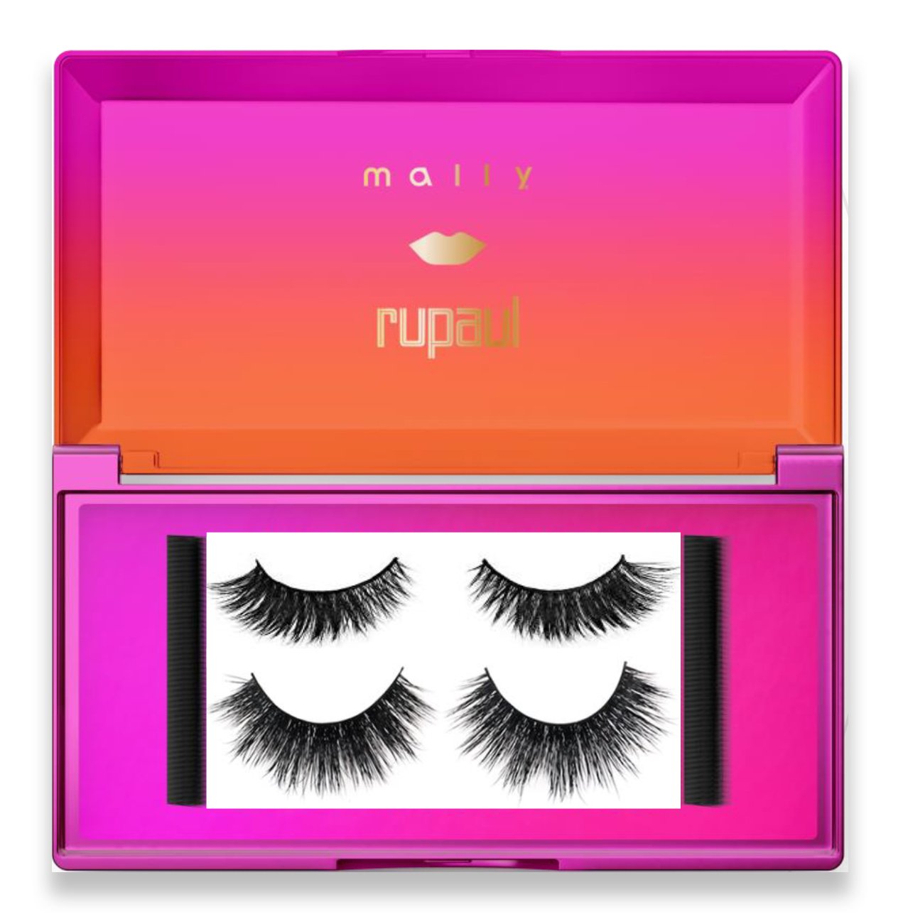 Mally x RuPaul Lash Kit primary package design