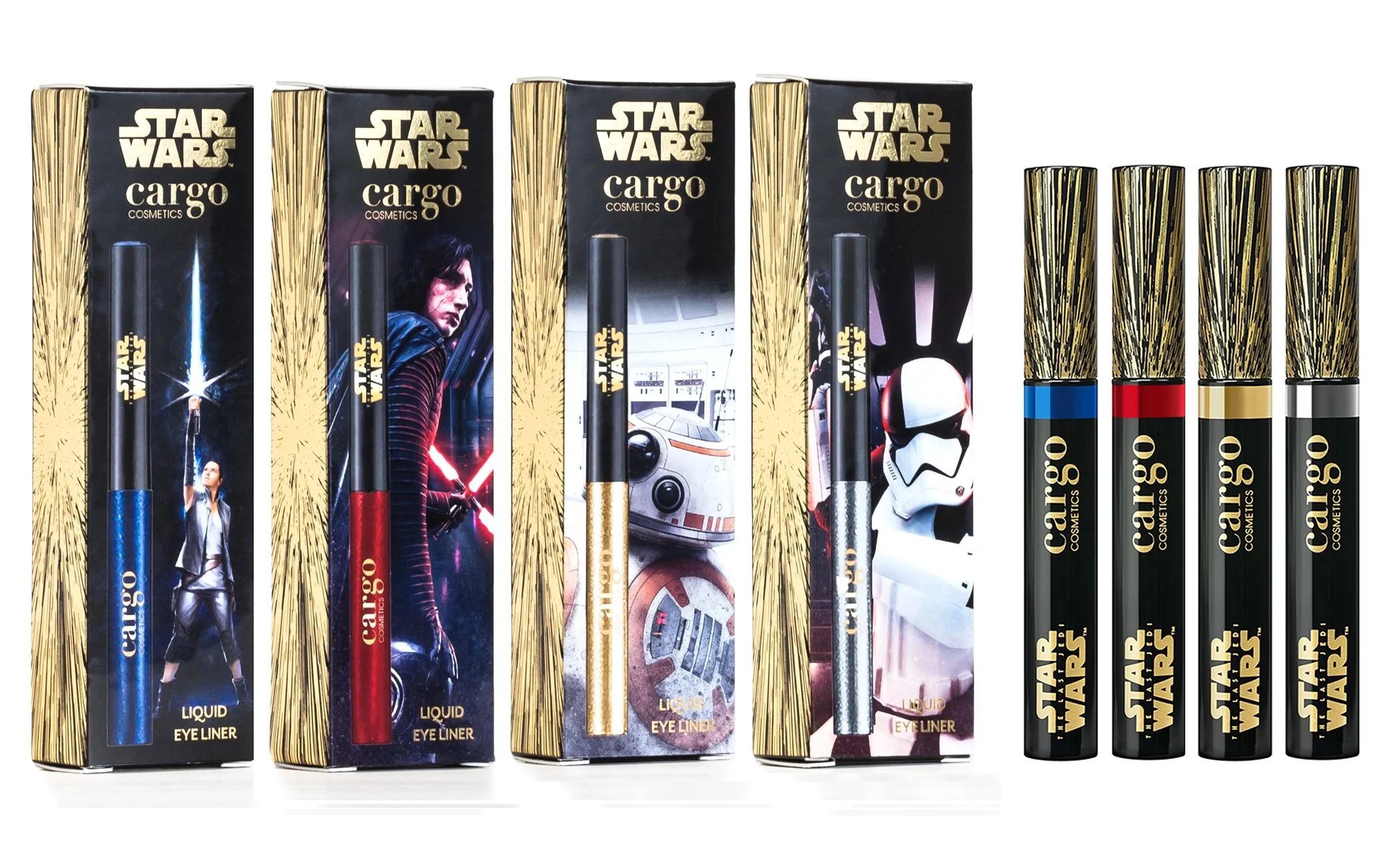 Cargo x Star Wars Liquid Liner primary + secondary package design