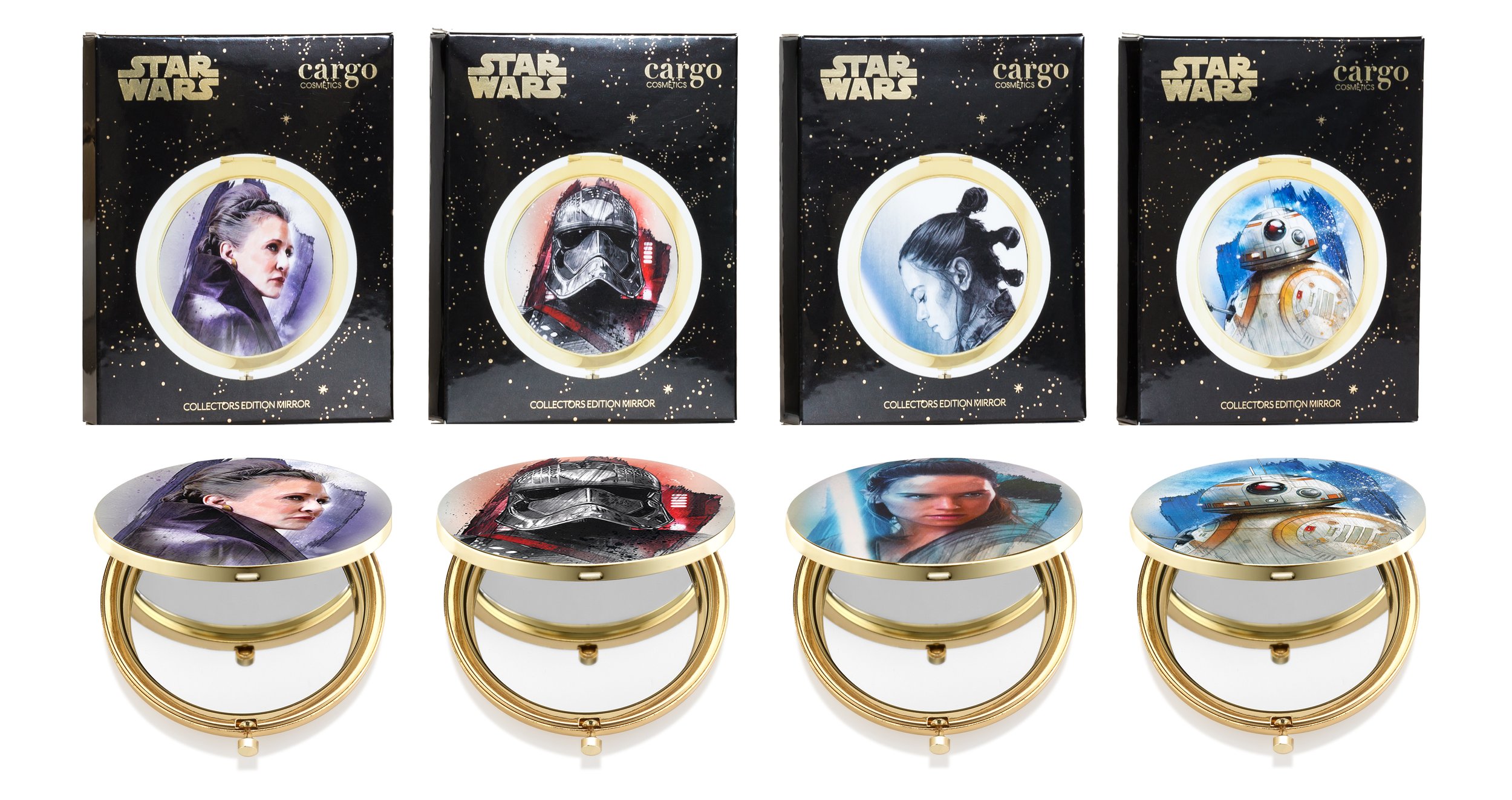 Cargo x Star Wars mirror collection. Primary + secondary package design