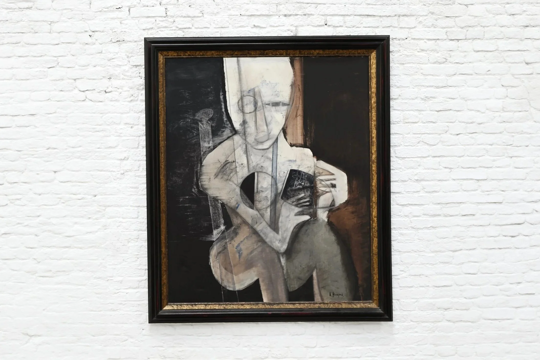 Large Oil On Canvas By Karl Heeremans (1937 –2010)