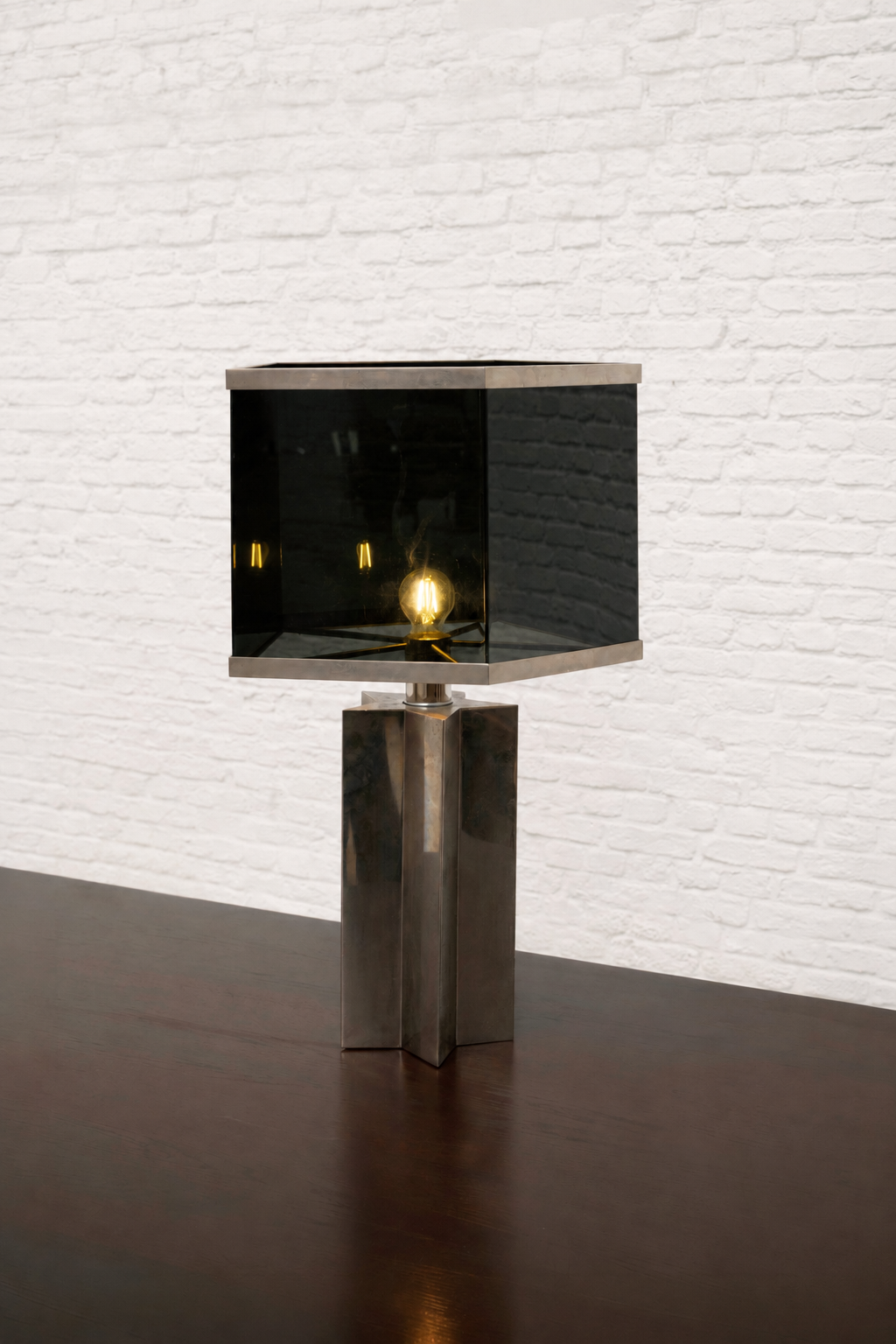 Vintage smoked-glass table lamp.png