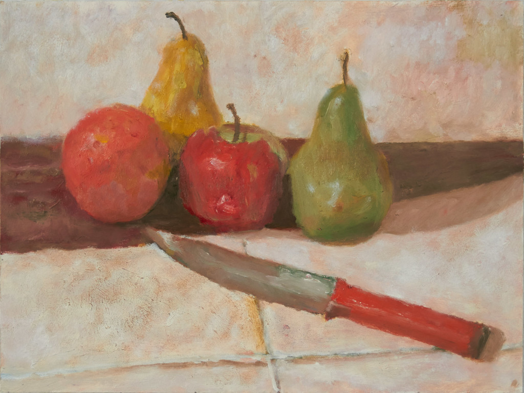 Fruit and Knife 