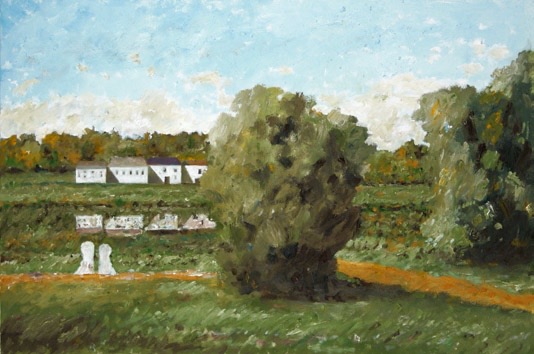 Figures and Houses with Reflections