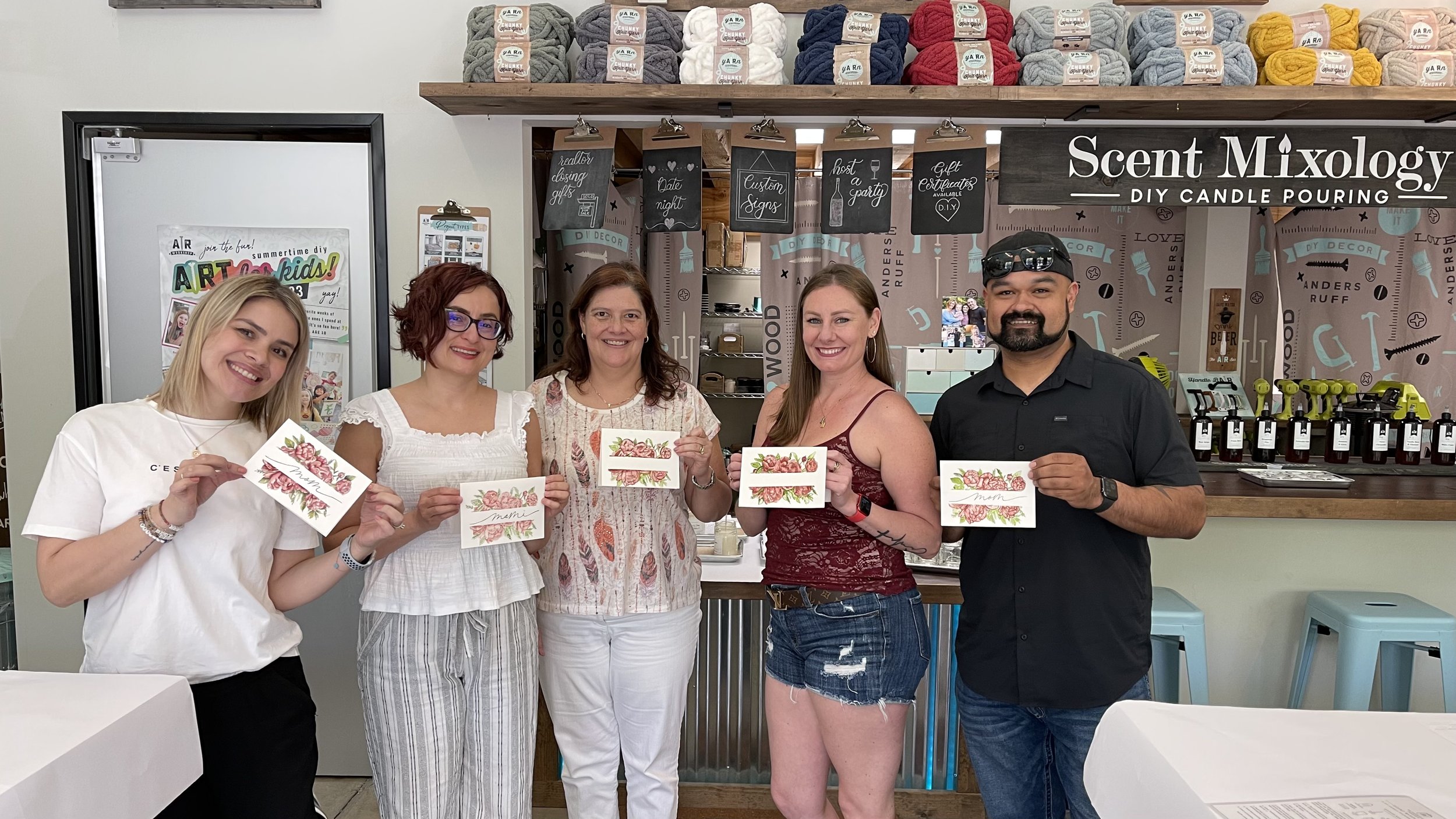 Watercolor Card Workshop - Mother's Day