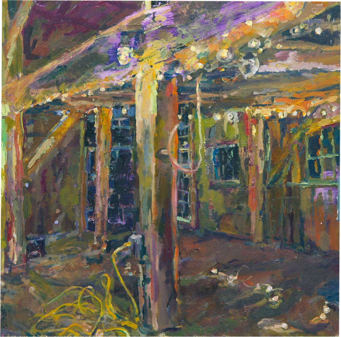 Nighttime Acrylic on Panel 24” x 24”