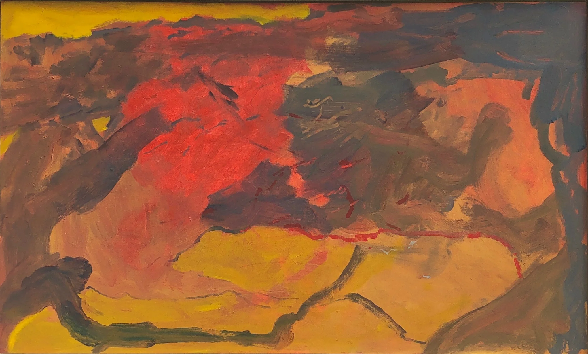 Landscape Acrylic on Canvas 36” x 60”