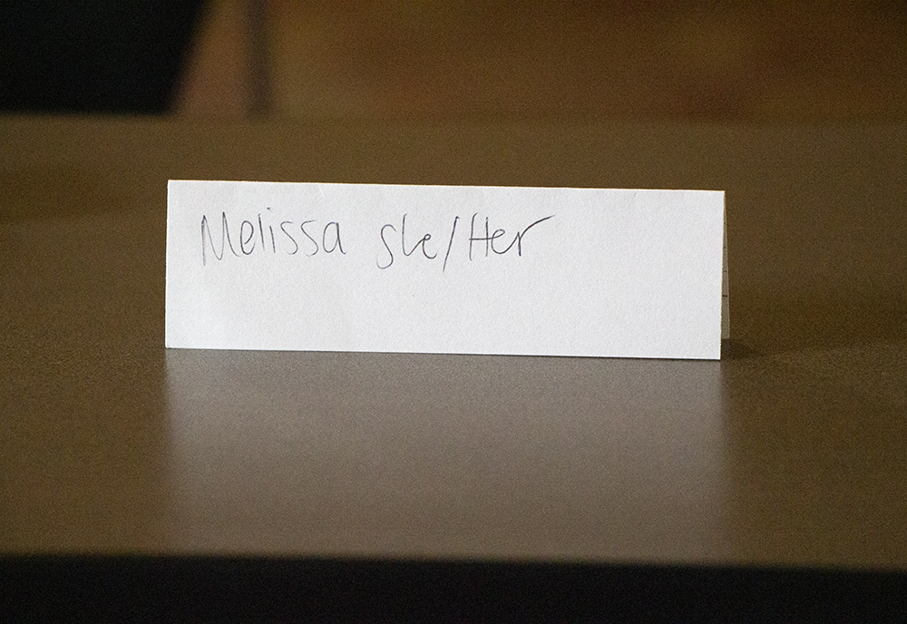 Melissa Nametag