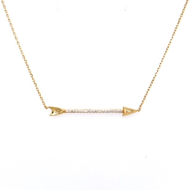 Arrow Diamond Necklace