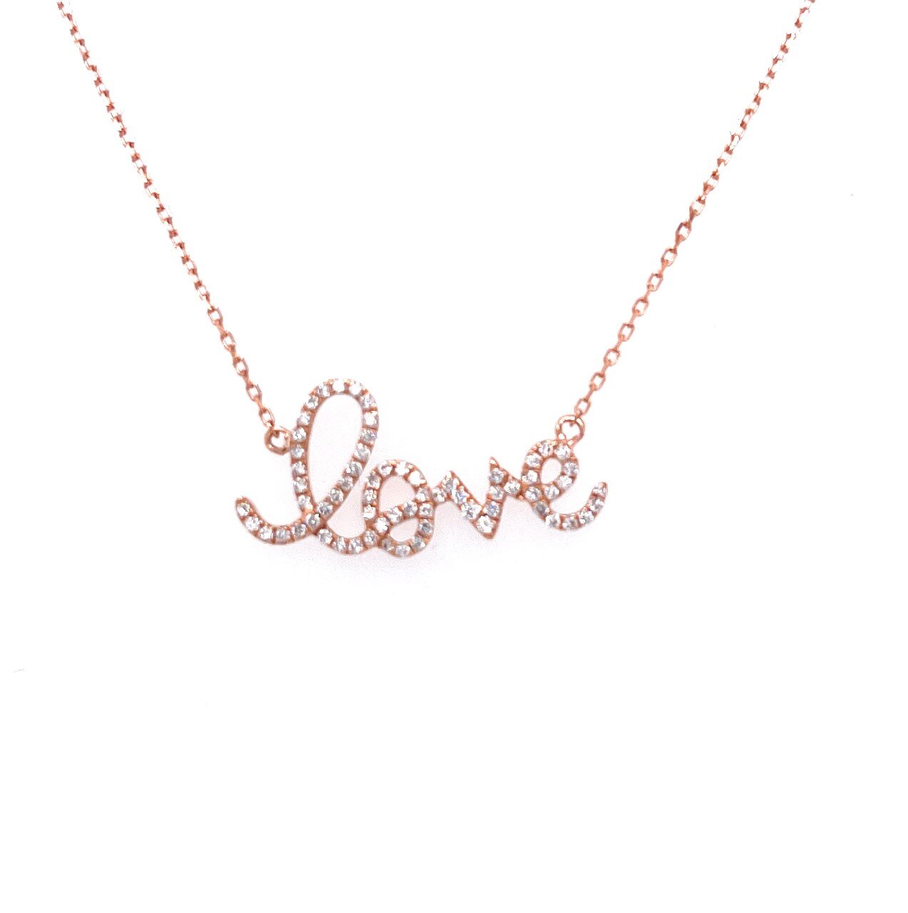Diamond Love Necklace