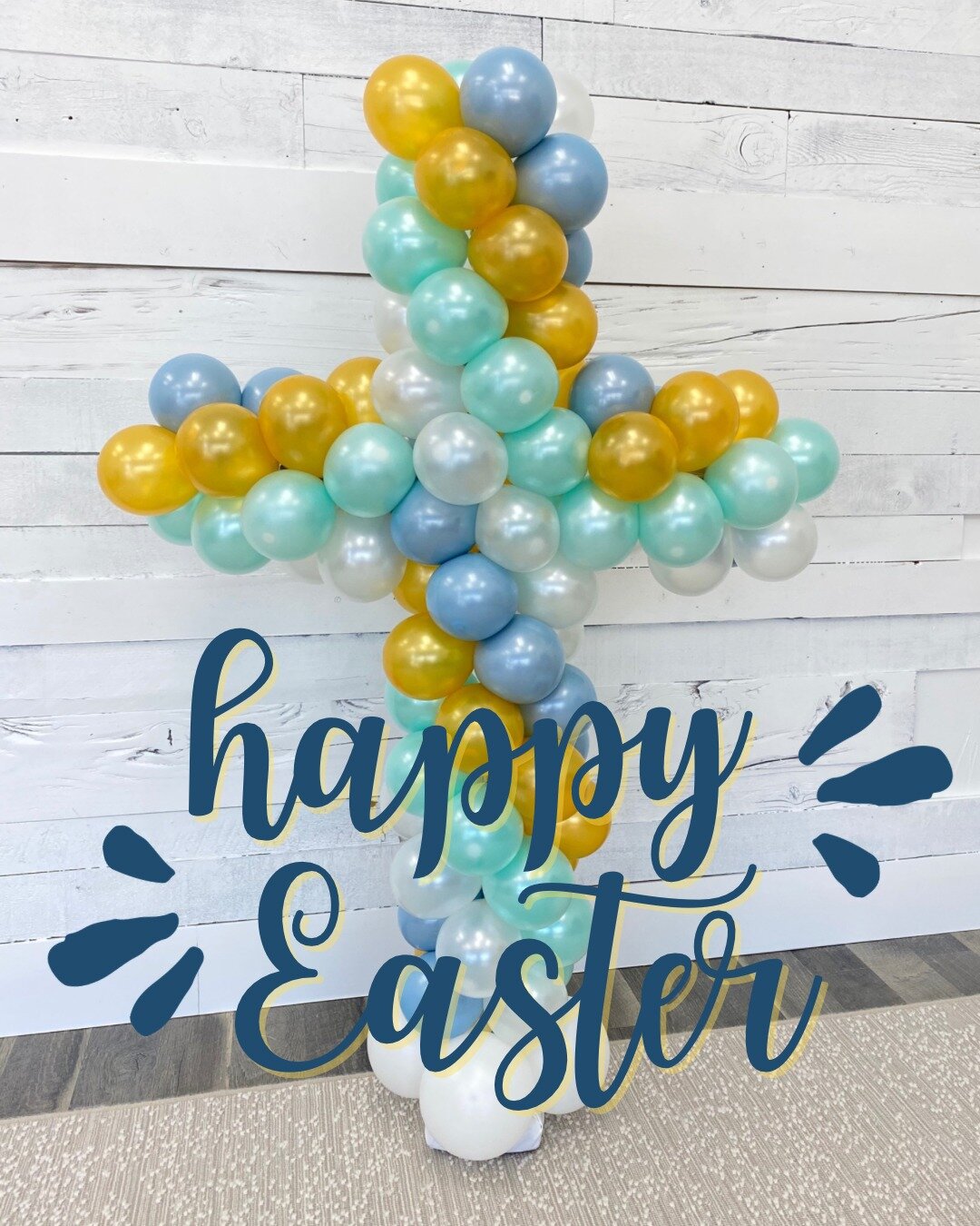 Wishing everyone a joyful and blessed Easter! 🌼✨ 

Today, as we celebrate, we're filled with gratitude for the opportunity to bring smiles and delight with our balloon creations. 

May your day be as colorful and vibrant as our balloons, and may it 