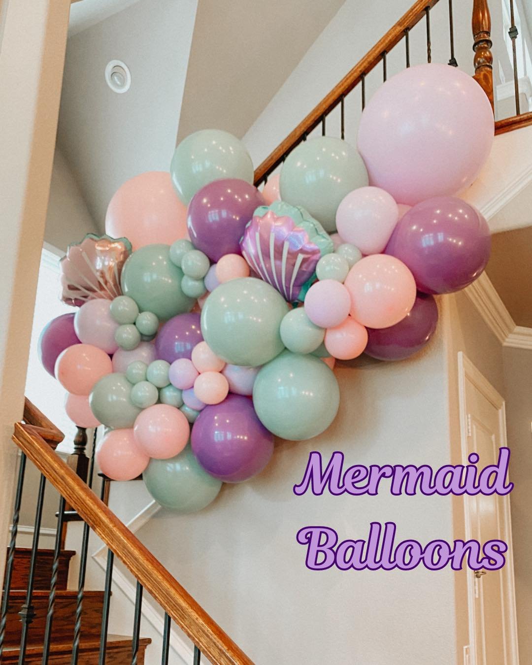 We are obsessing over mermaid-themed balloons this Spring! 🧜&zwj;♀️🎈

However, we can design balloon decor to fit any event! ✨

Make a splash at your next party with Up Up Balloons!