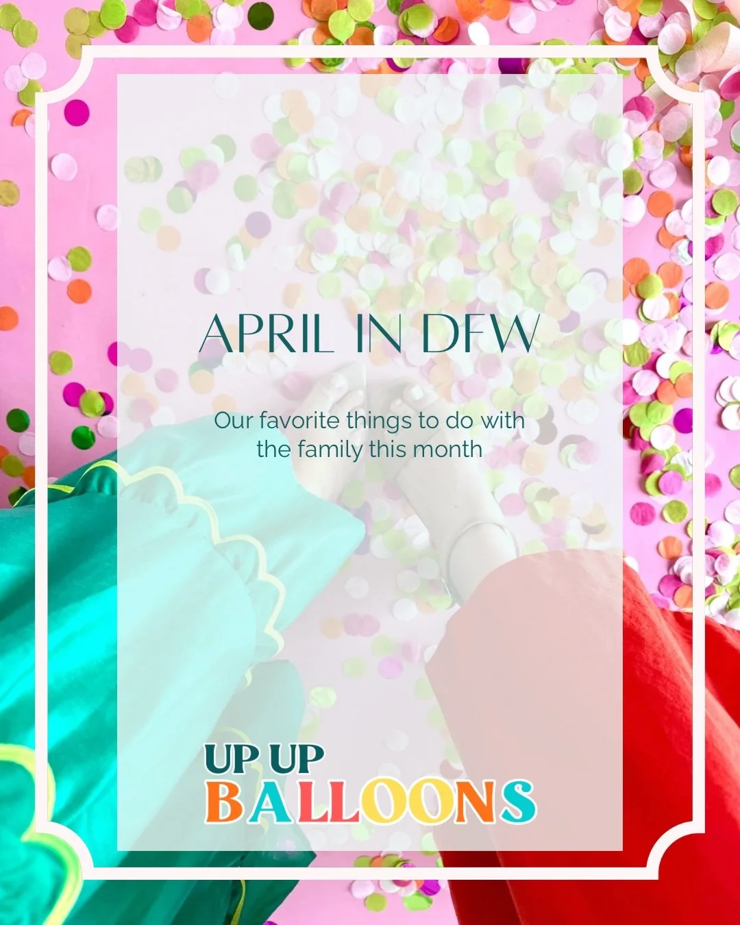 April in DFW = a full calendar of fun 🎉 

From Easter egg hunts to 5Ks to farmers markets &mdash; there is SO much happening this month for families!

Our top picks for April adventures:
🐣 Easter Egg Hunt at Kids Out &amp; About &mdash; April 4
🎨 