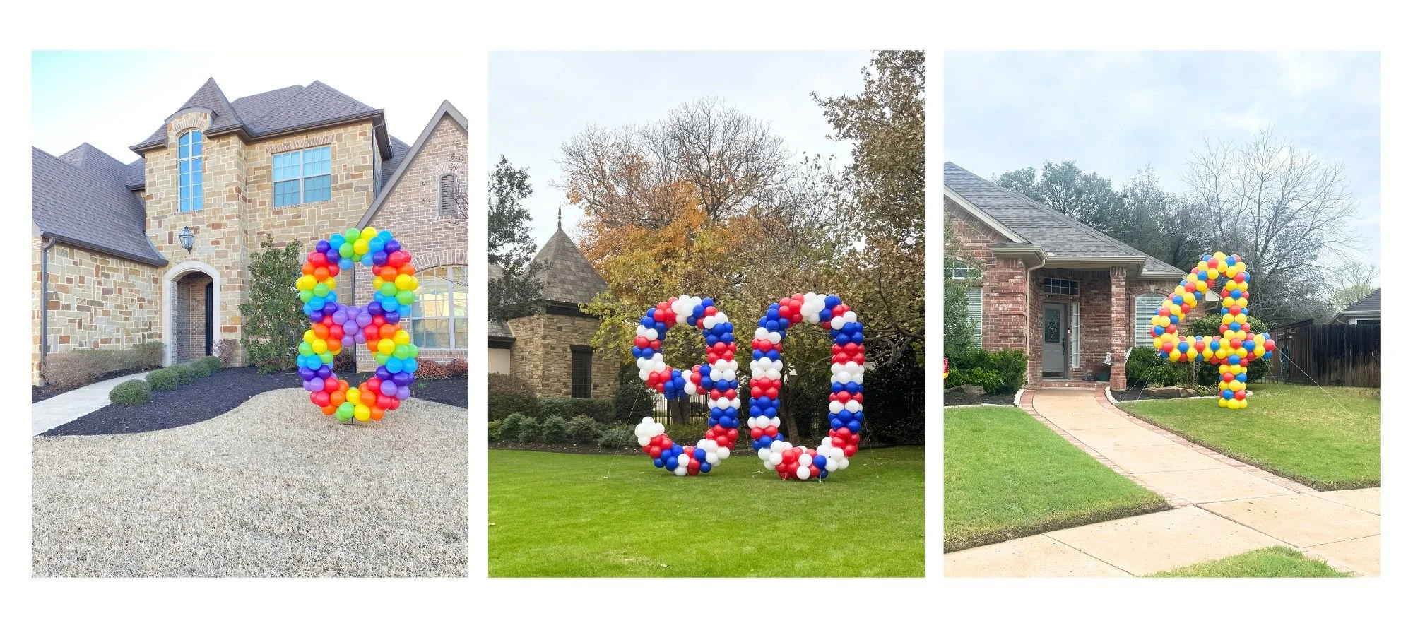 Yard numbers in dfw to celebrate milestone celebration