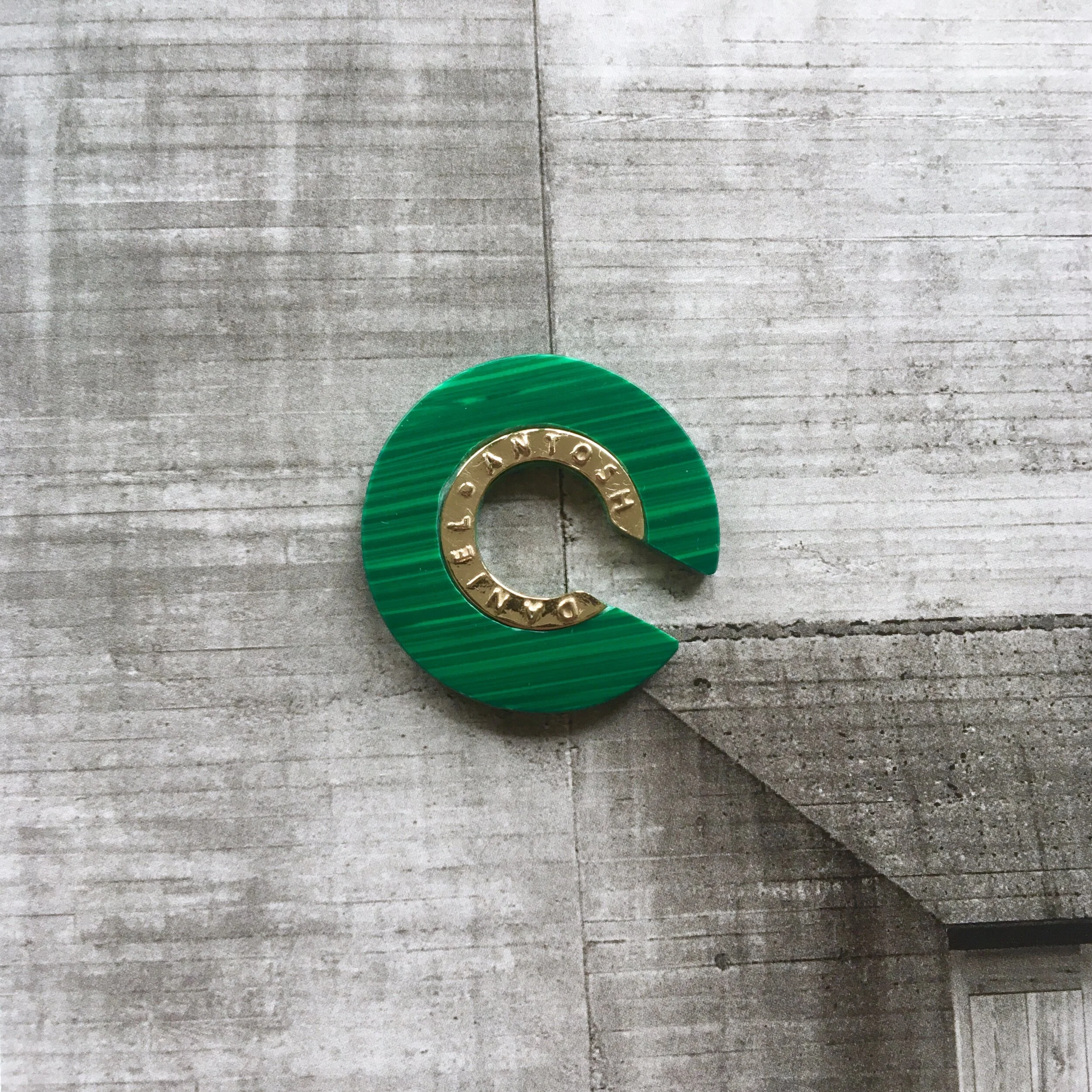 Malachite Earcuff 26mm