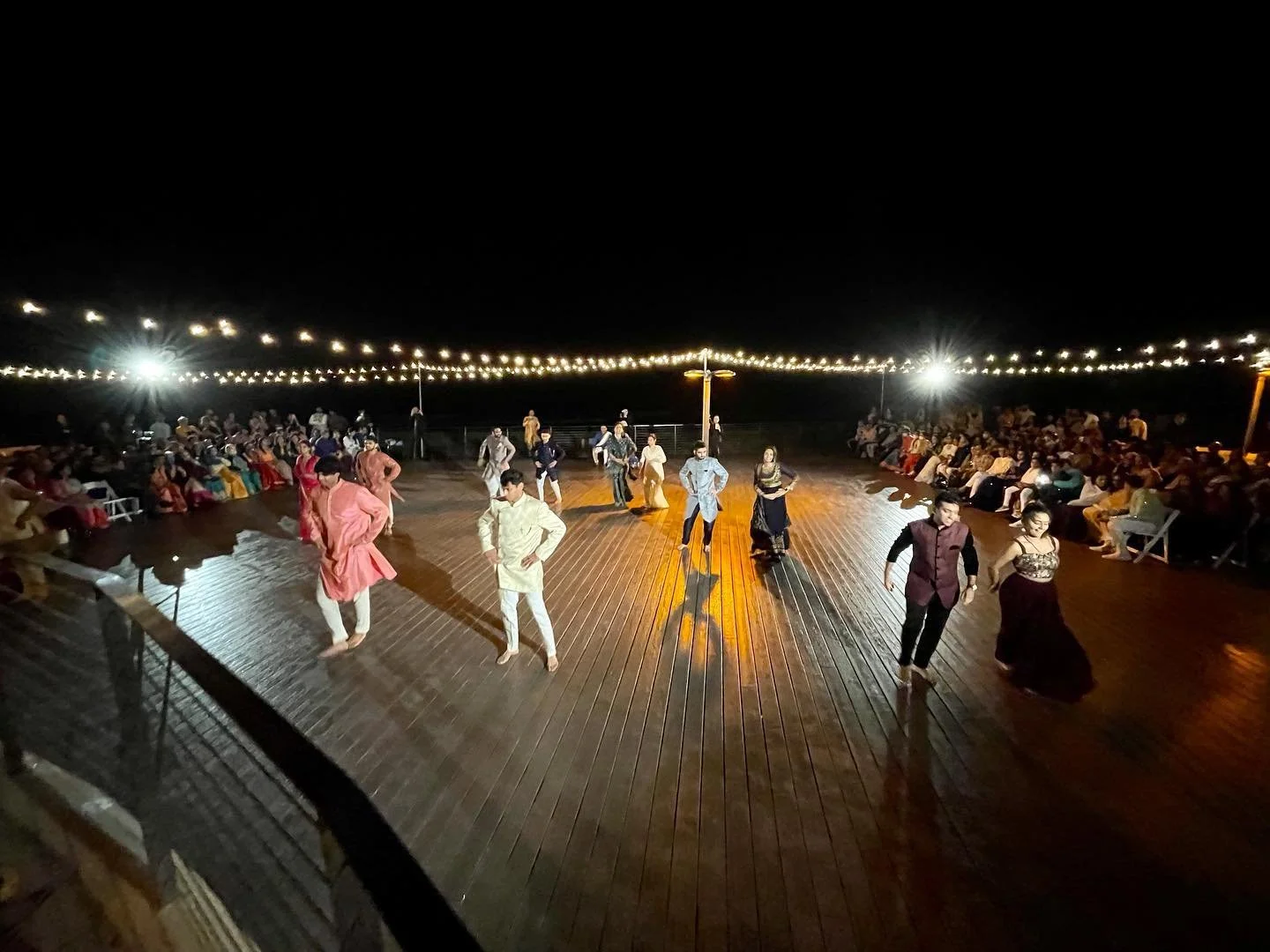 Sangeet on the beach vibes 😍😍