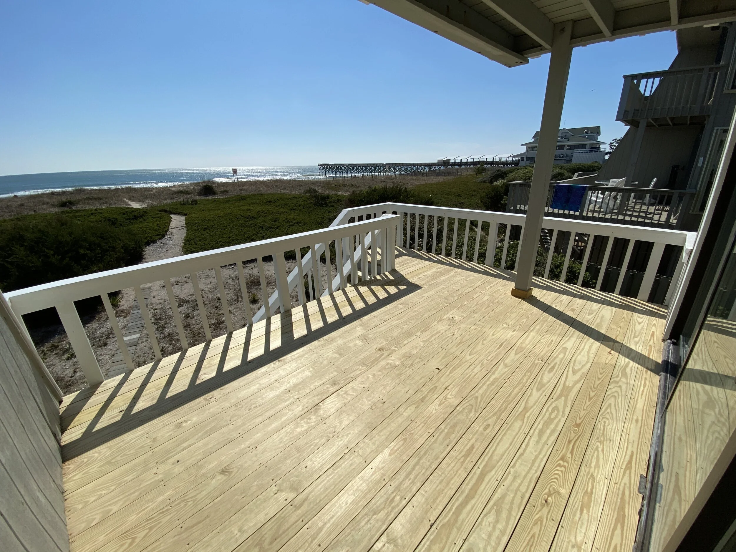 Beachfront Deck