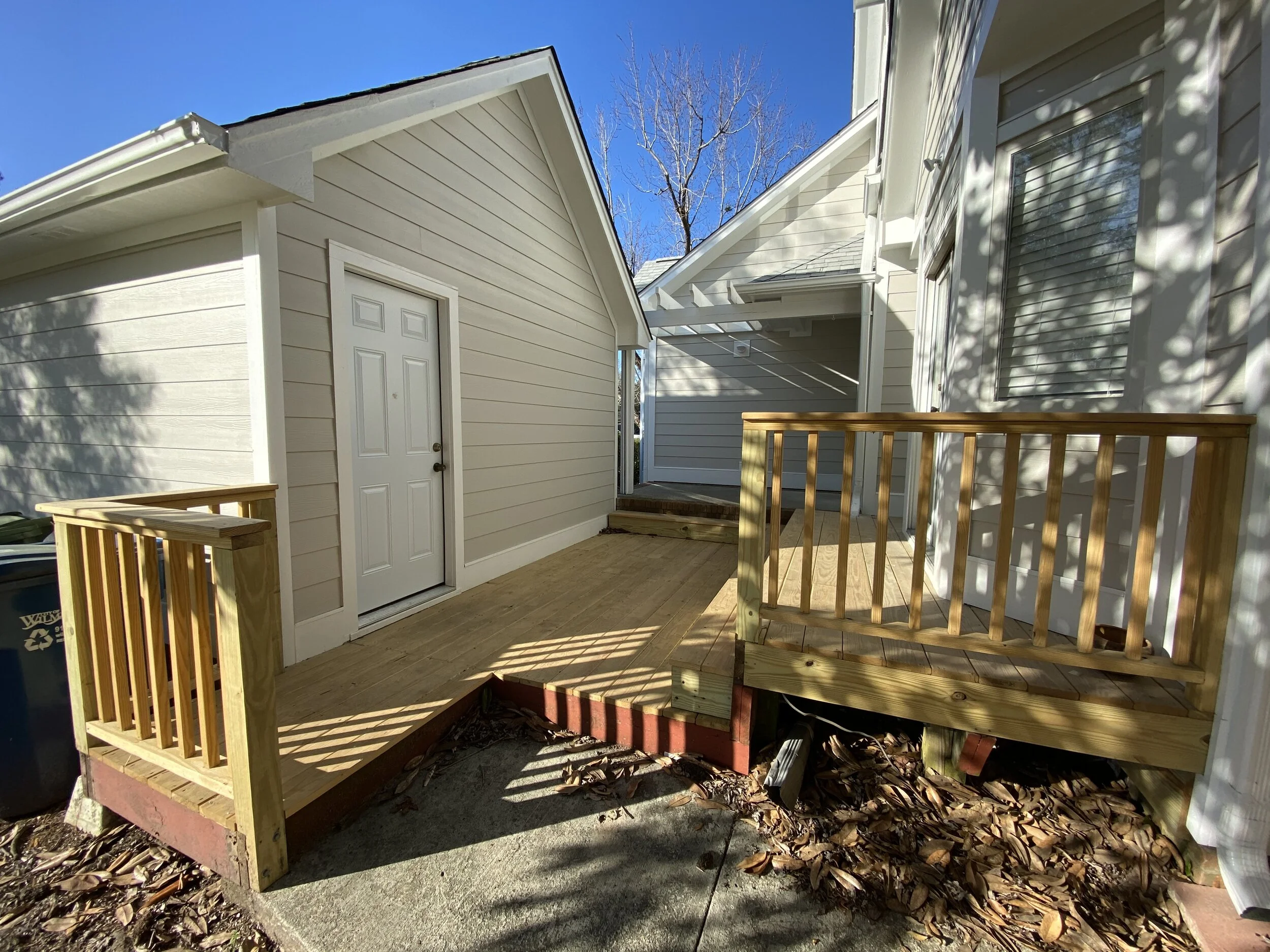 Siding Repair and Deck Replacement