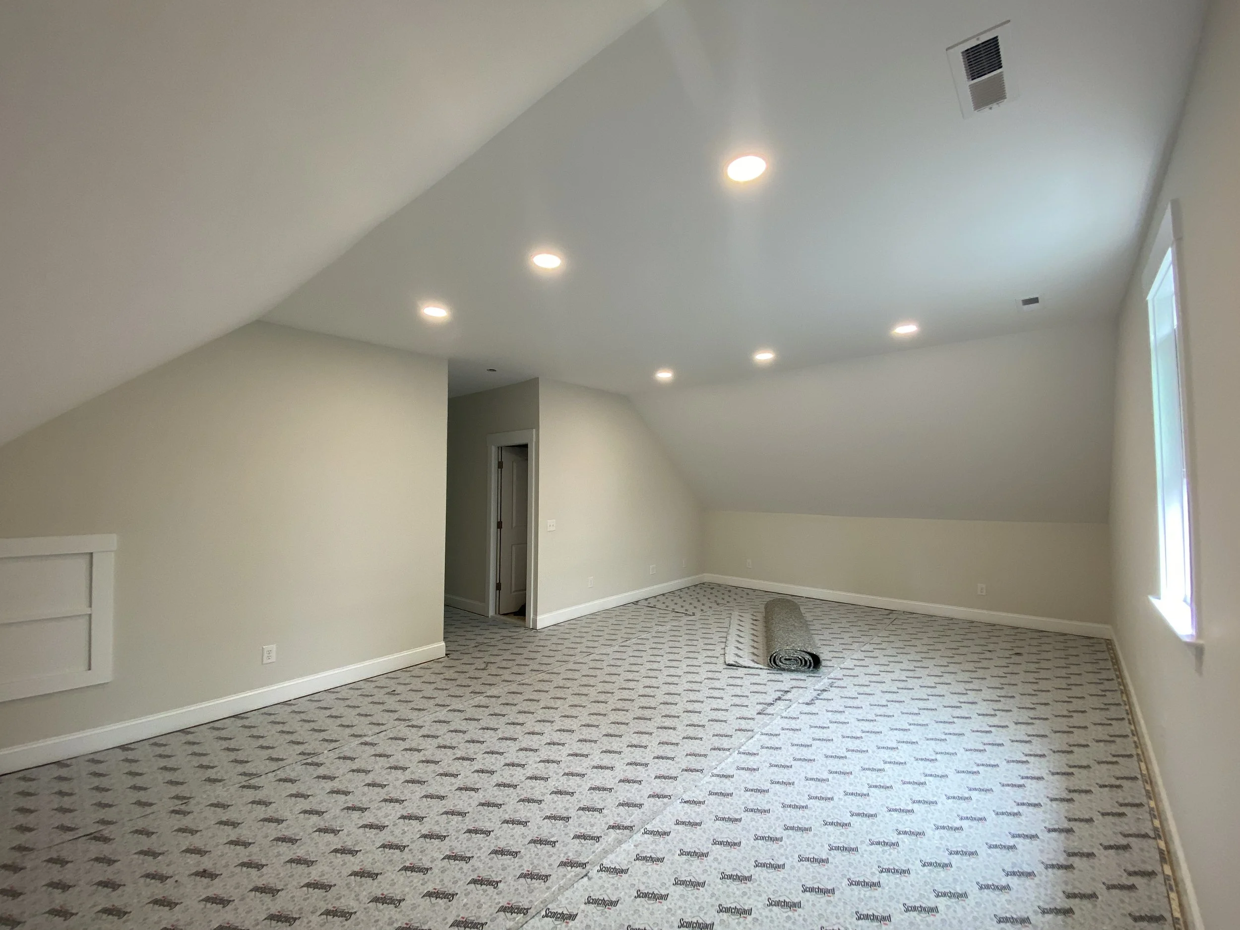 Bonus Room Interior Build Out