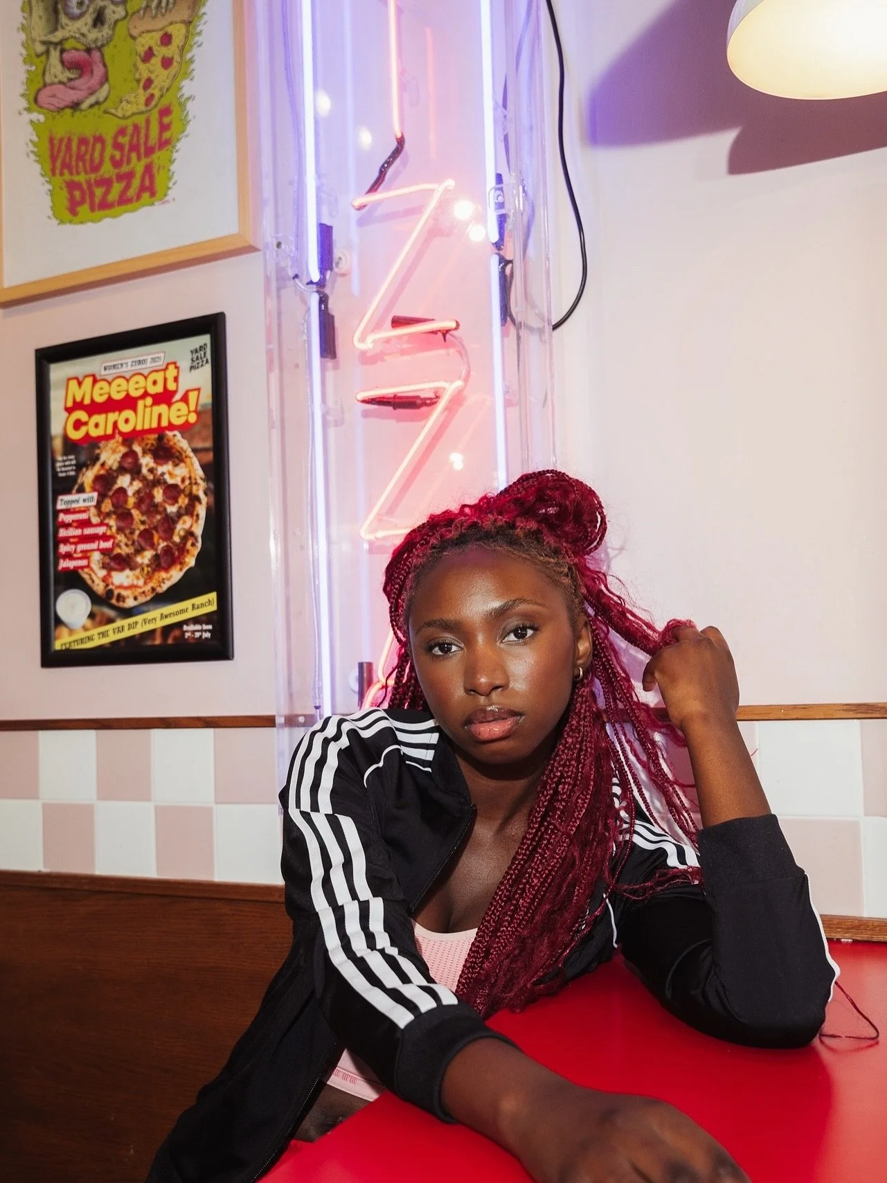 ❤️ 💙 Latest editorial is LIVE! 

END OF THE ROAD is inspired by some local spots and the idea that both Nicola and Olivia are the same person. Looking both at their inner child and future self. But what transpired in the moment was curiosity about w