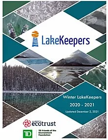 2020-2021 ALMS Winter LakeKeepers Report