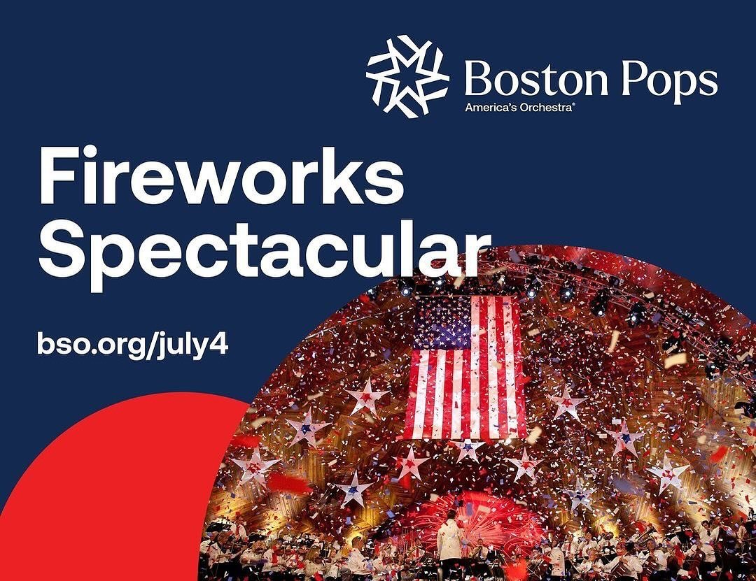 Just announced! 🎆 We&rsquo;re celebrating July 4th in Boston this year with @thebostonpops&nbsp;Orchestra and a fantastic lineup of artists including Tony Award-winning actress @kelliohara, @darlenelovesings and the Singing Sergeants from the @usafb