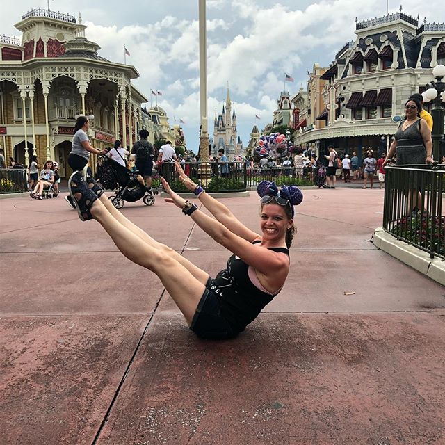 Celebrating Pilates Day at the happiest place on earth! #pilatesday2019 #pilateseveryday #teaser #magickingdom #disney