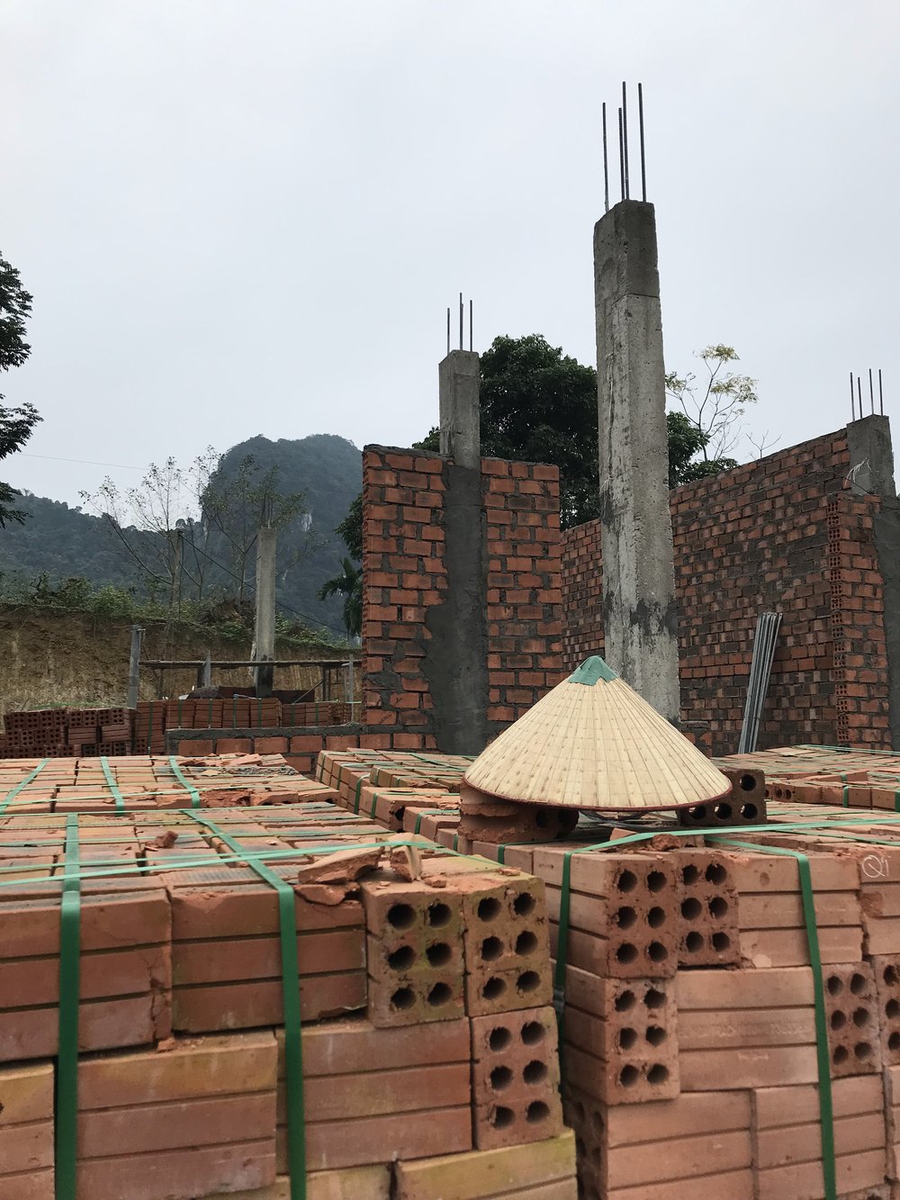 Views of construction in Quang Binh