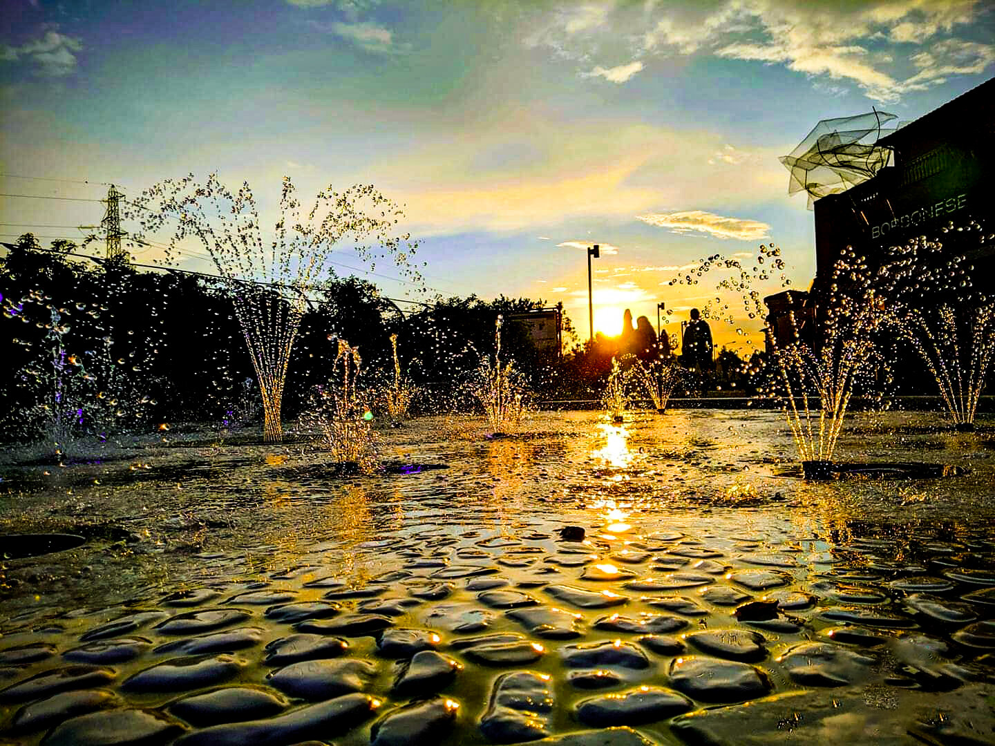 Italy sunset on water fountain.jpg