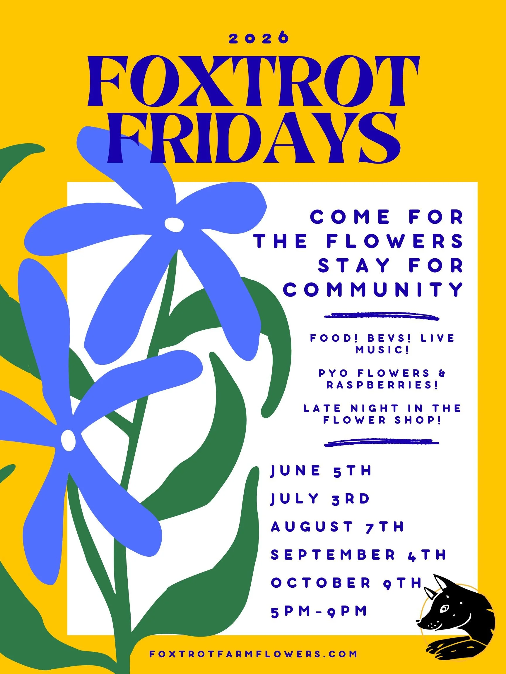 Foxtrot Fridays - June 5th