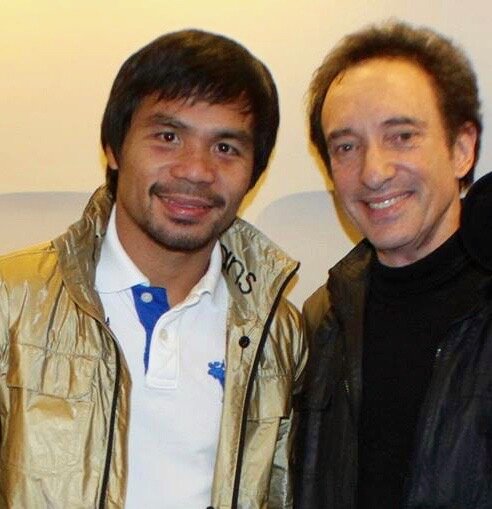  With World Champ, Manny Pacquiao  