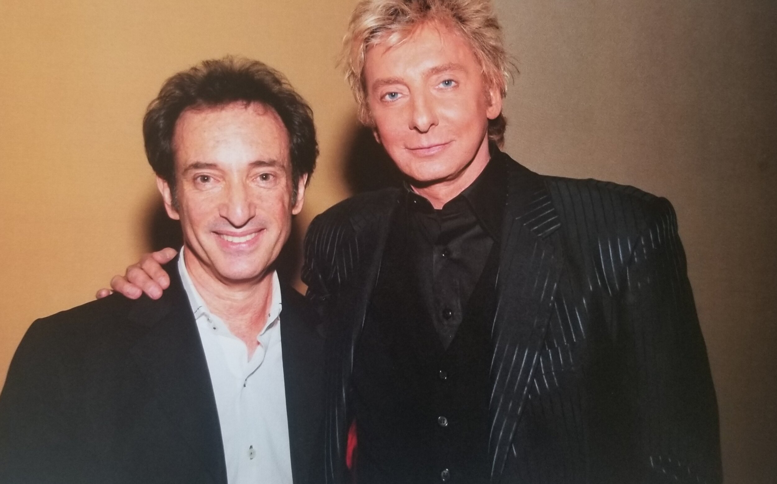  With Barry Manilow 