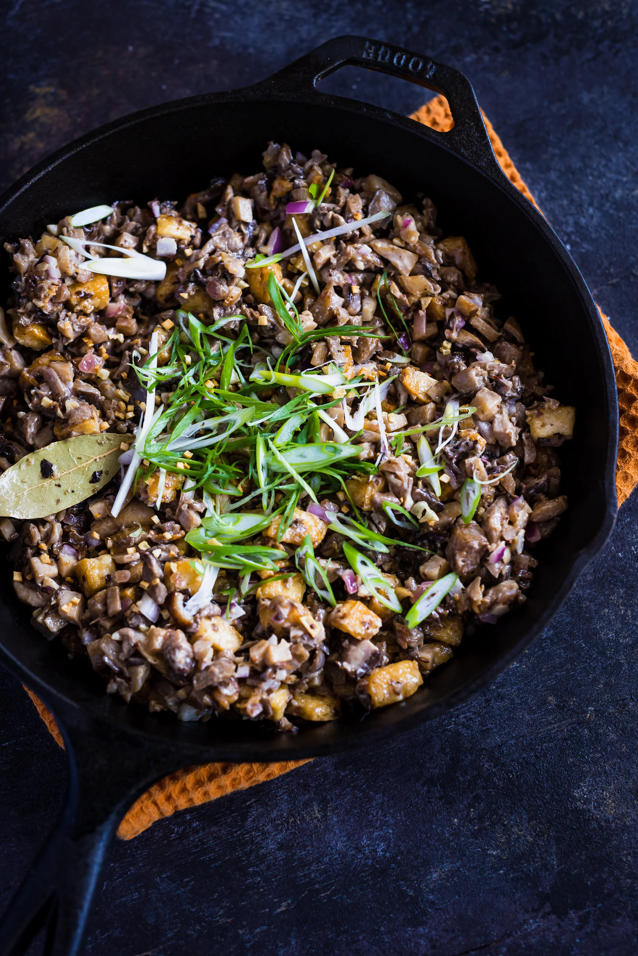 Recipe &amp; Resources: Oyster Mushroom &amp; Crispy Tofu Sisig