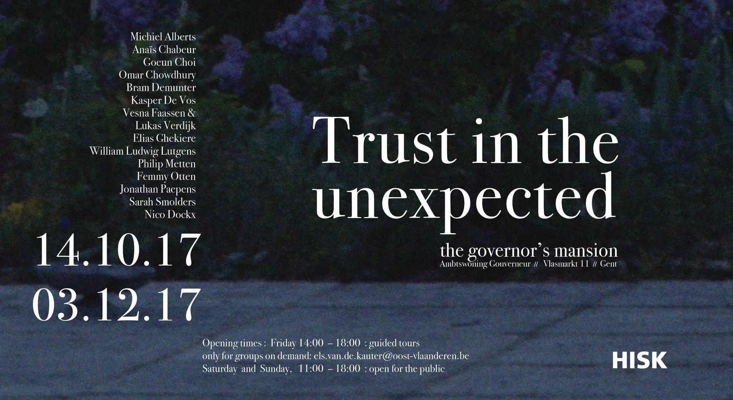 Trust in the unexpected