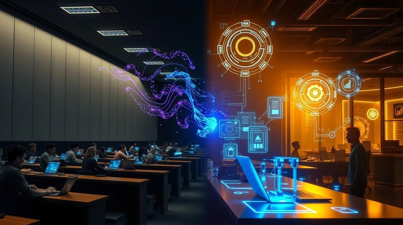 While You're Busy Coding in School, AI is Reinventing The Future of Work