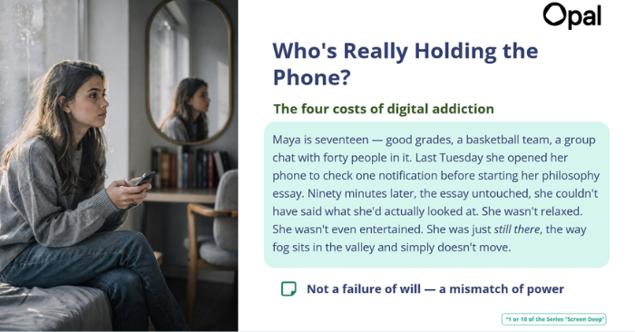 Who is Really Holding the Phone?