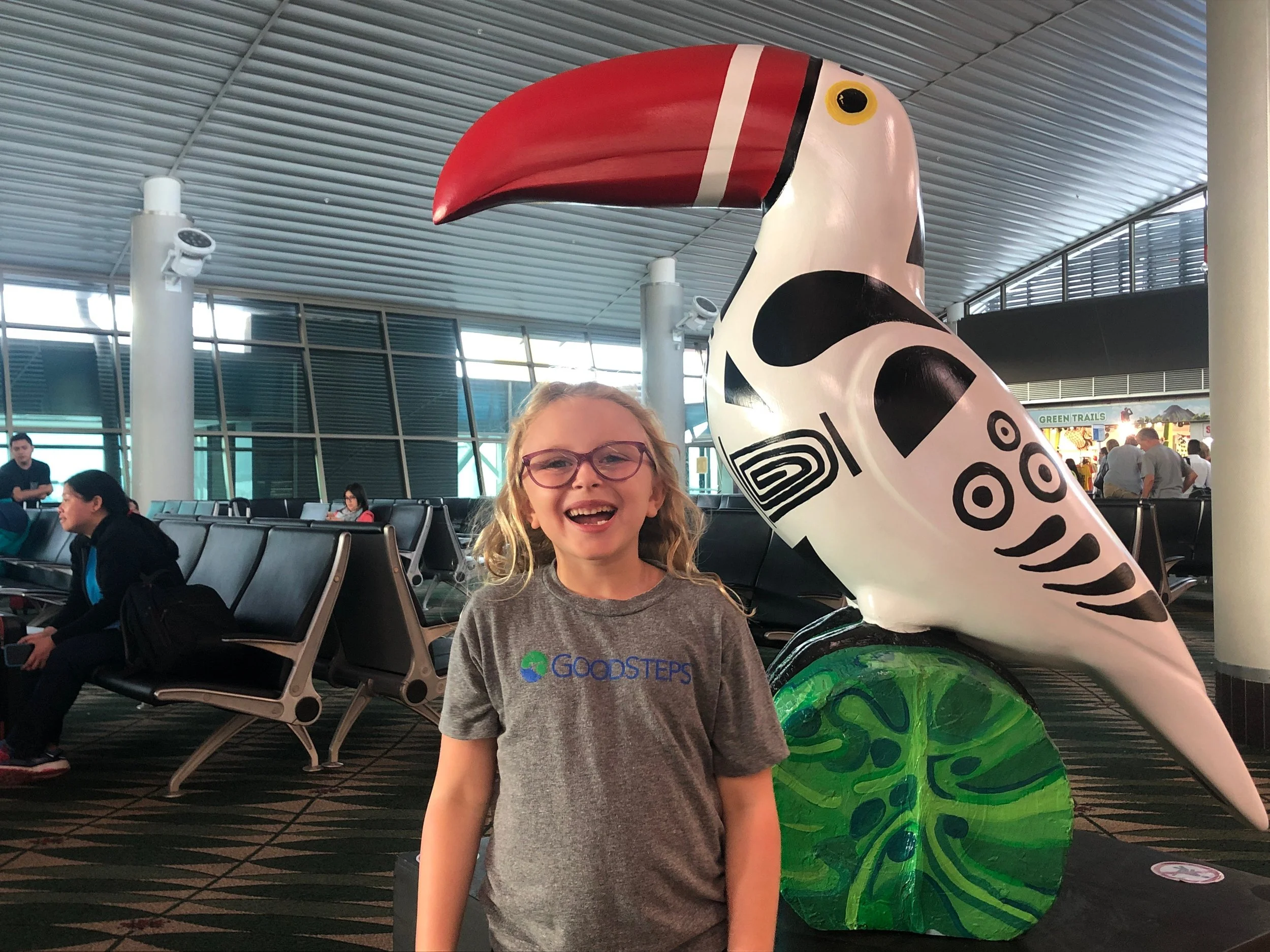 Memory Moment with Scarlett after 7-days on the Caribbean Coast of Costa Rica