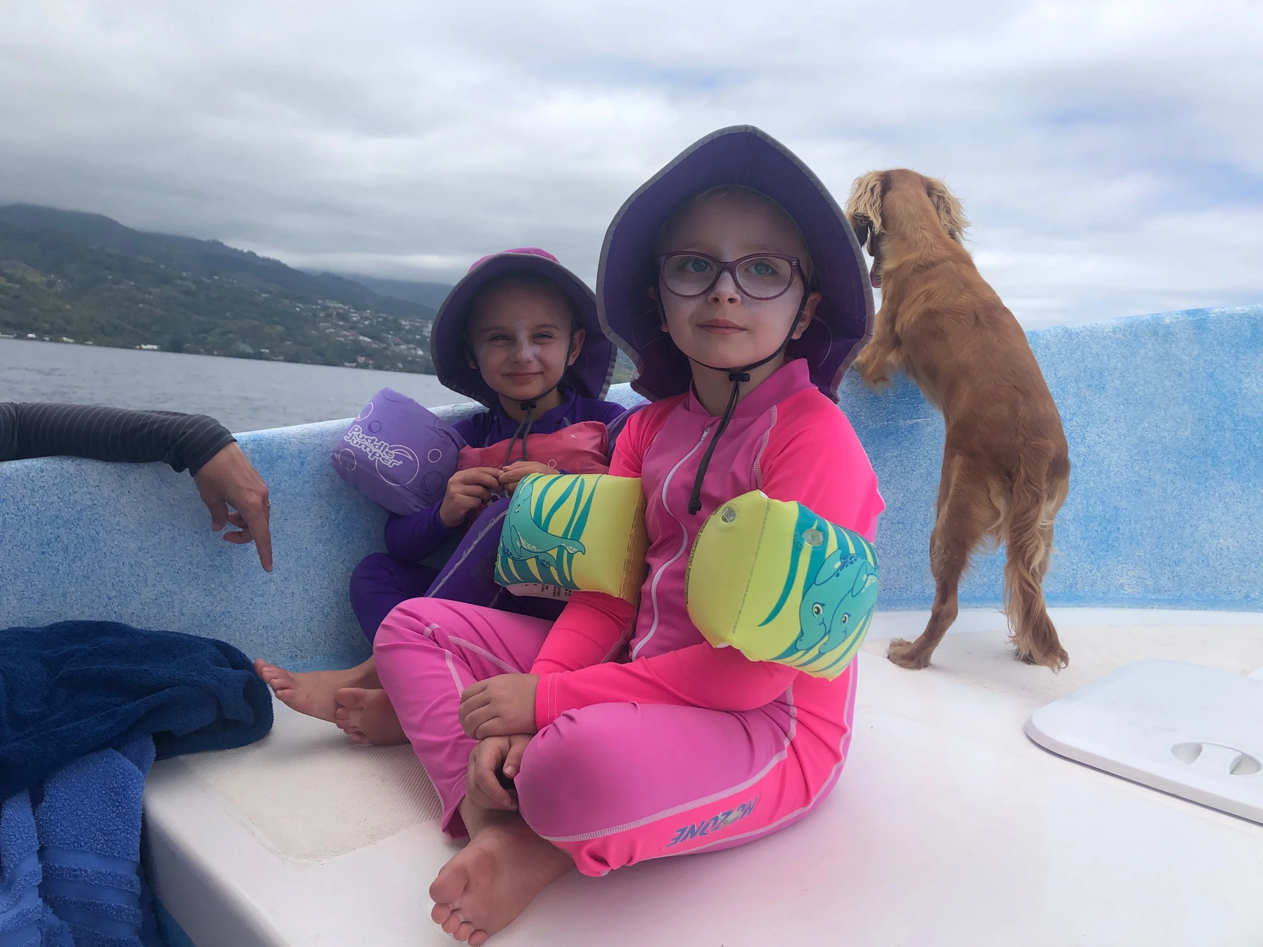 Memory Moment: Nora &amp; Scarlett in Tahiti