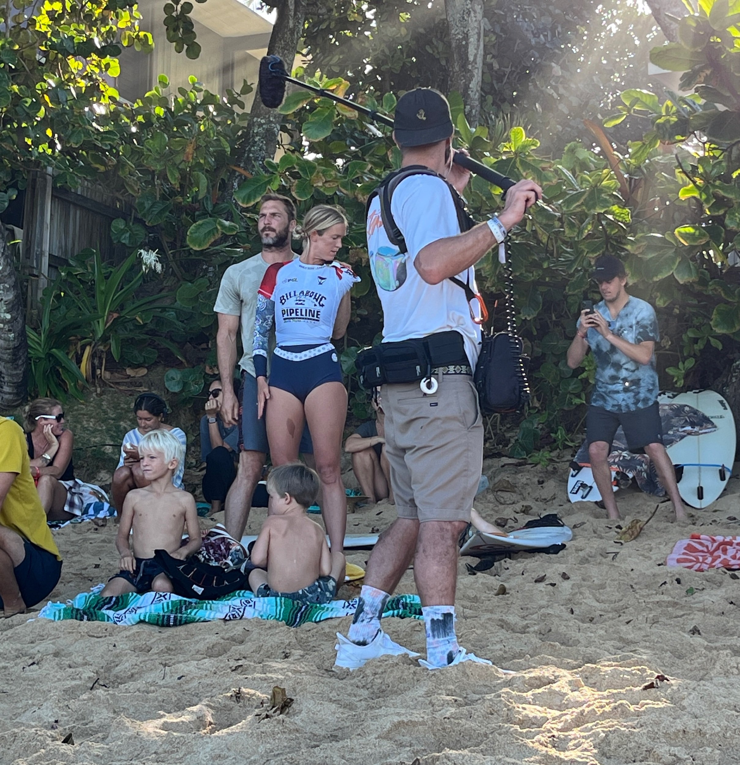 Bethany Hamilton preparing for her heat