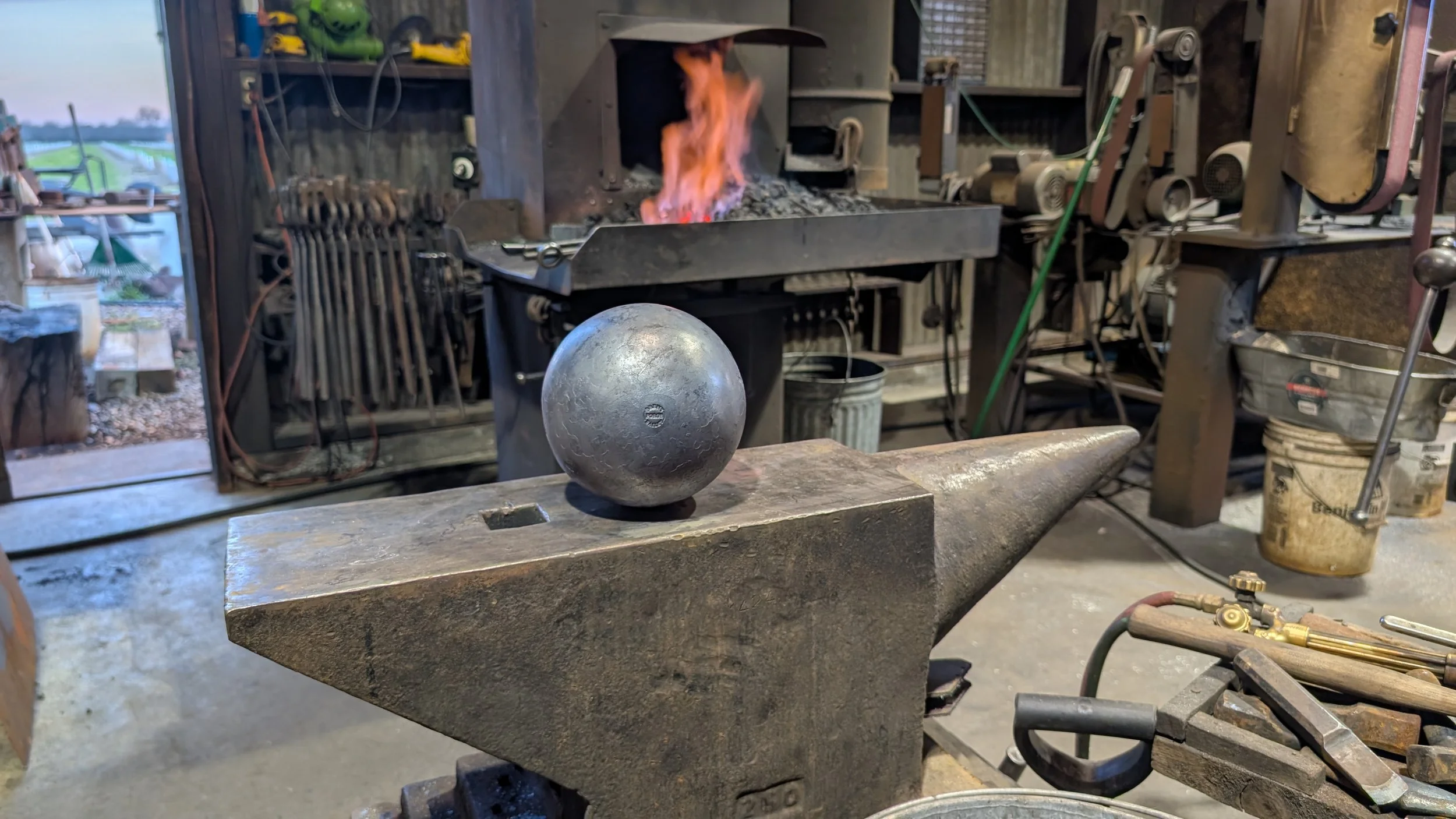 28 lb Forged Ball