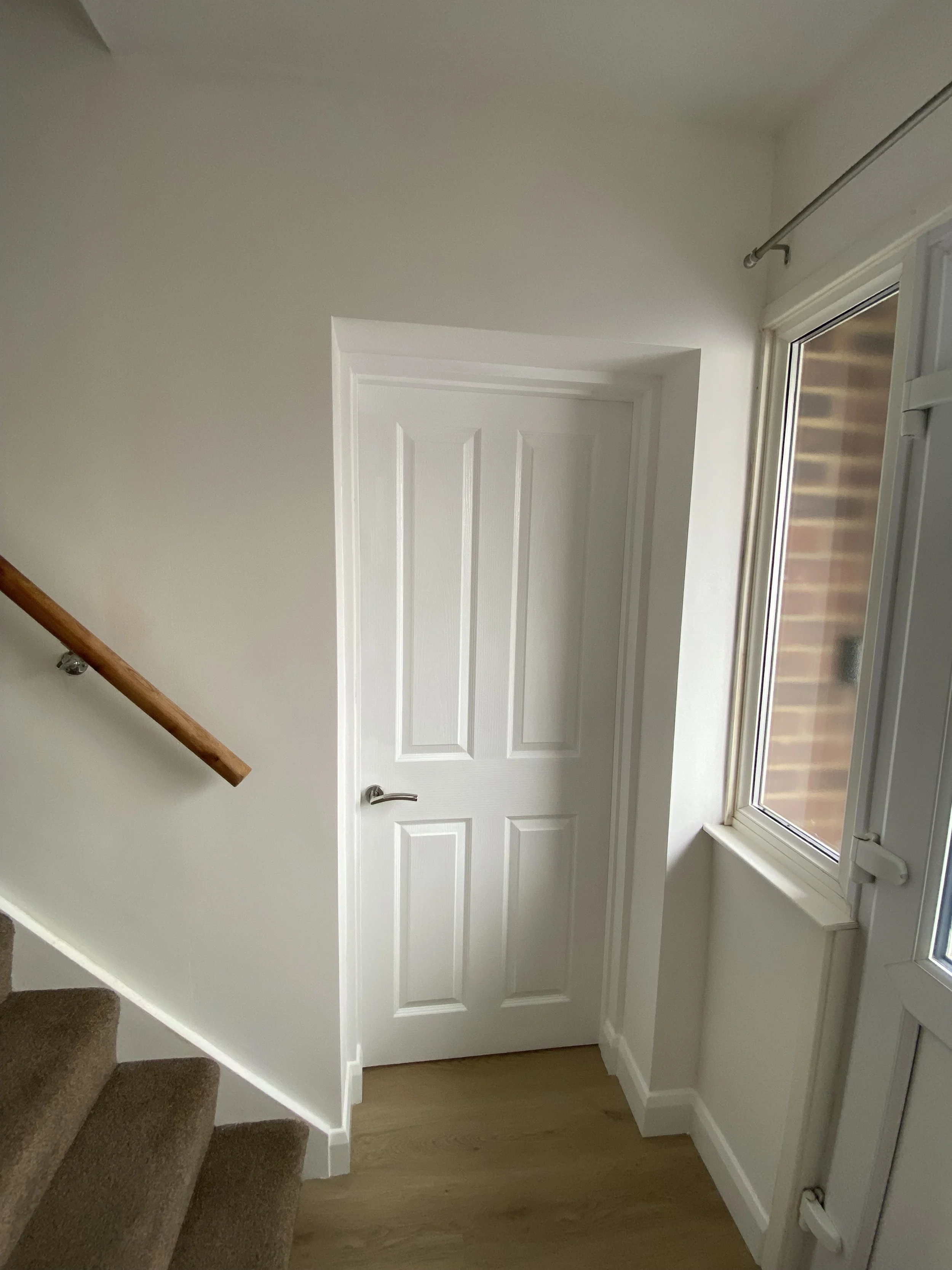 Doorway formed on gargae conversion in Rainham.jpeg