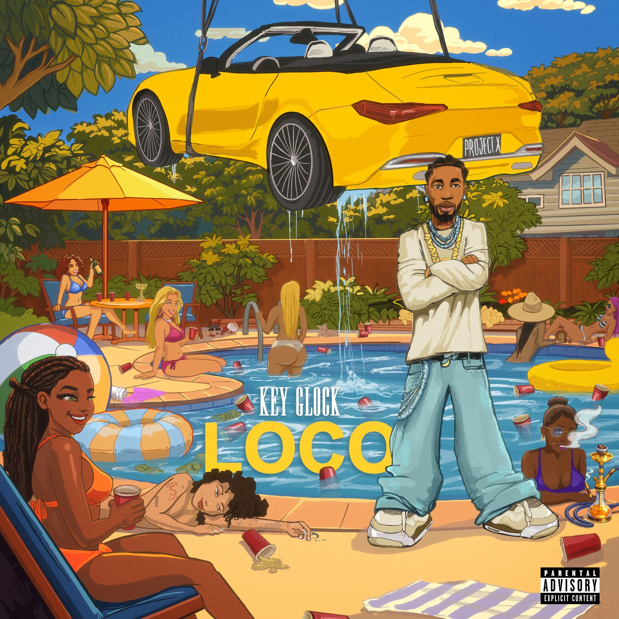Cover Art for Key Glock "Loco