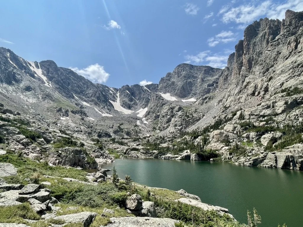 Sky Pond in Rocky Mountain National Park
