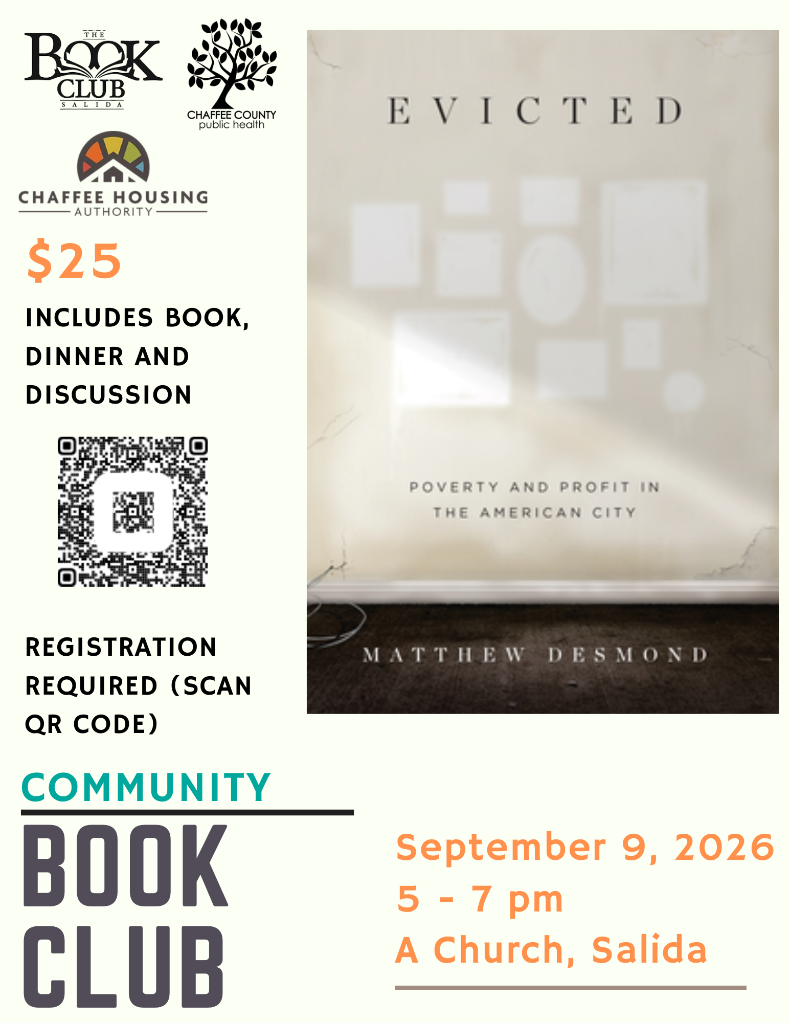 Book Club Event: Evicted