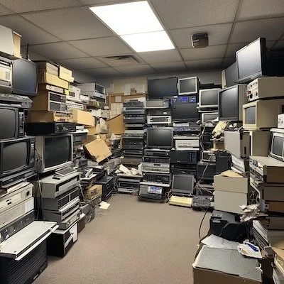 Photo of a Tech Storage Room