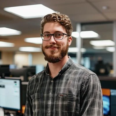 Photo of an IT Staff Member