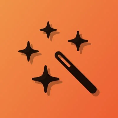 Generative AI Magic Wand Icon