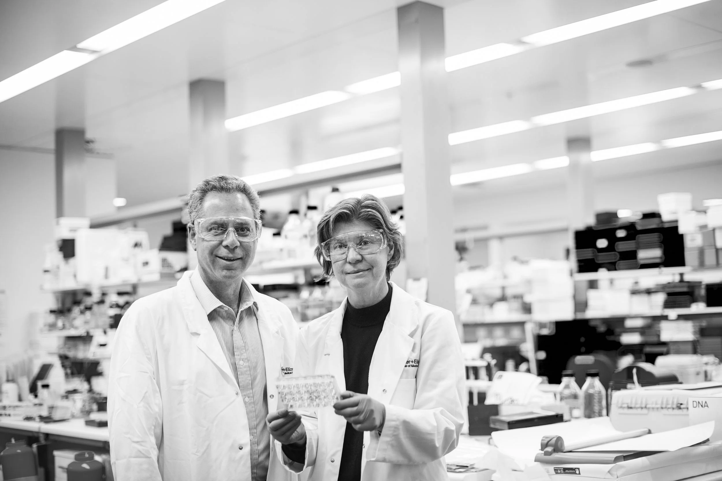 Professor Geoff Lindeman & Professor Jane Visvader