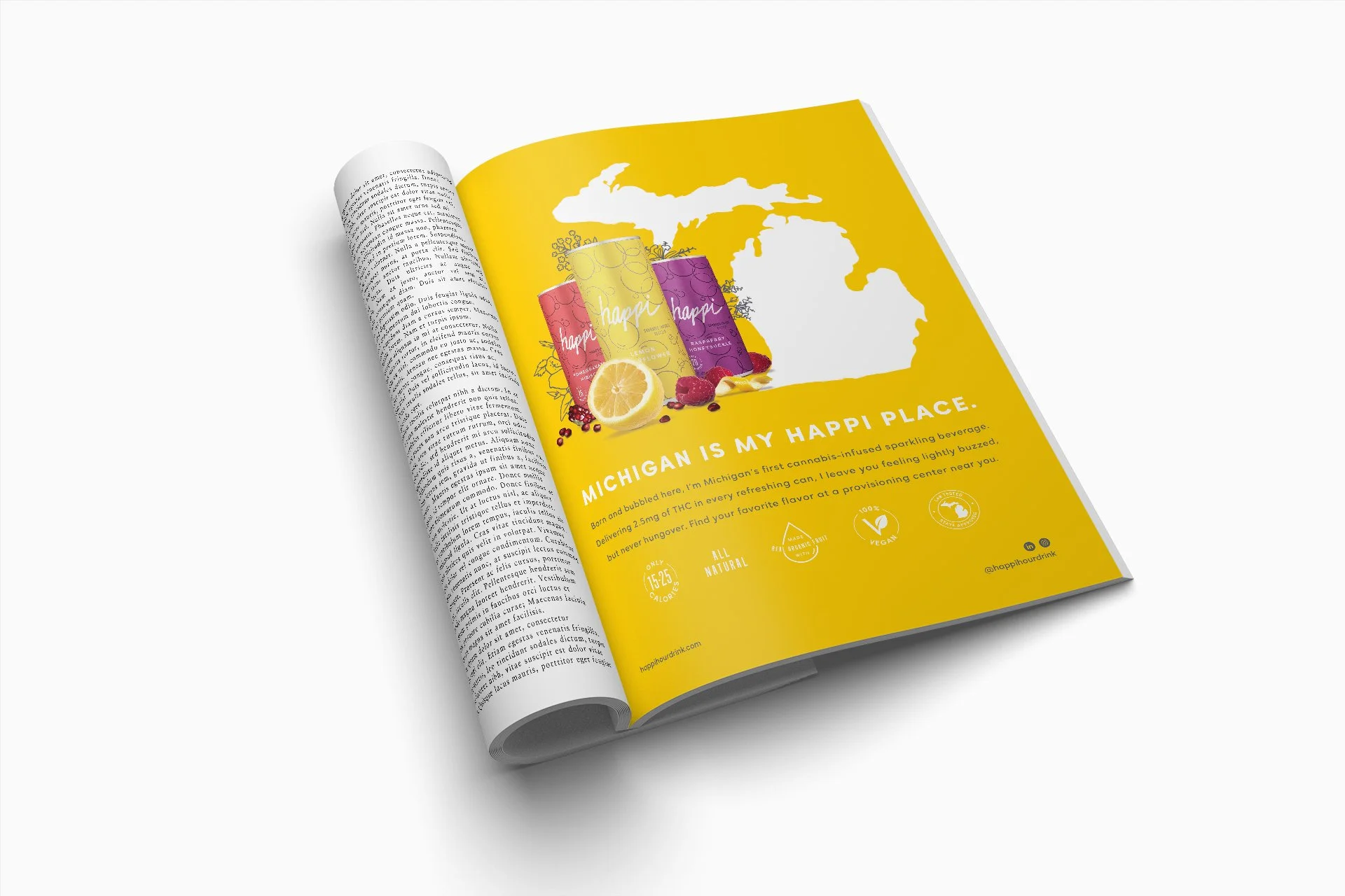 Print Ad for Michigan Launch