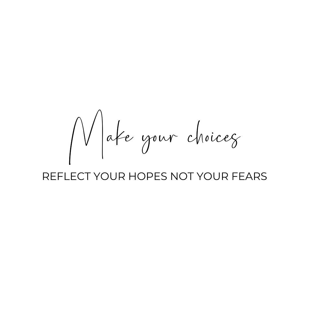 ✨Make your choices, reflect your hopes not your fears ✨
.
.
.
.